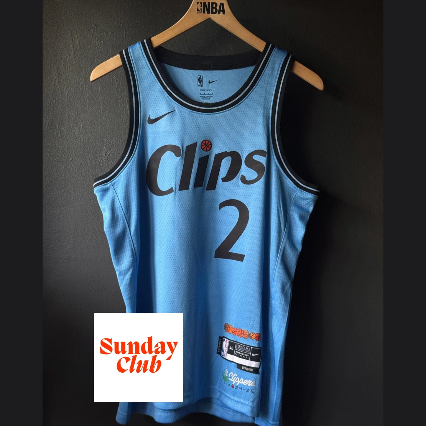 Kawhi Leonard Los Angeles Clippers 2024-2025 City Edition Jersey - Swingman