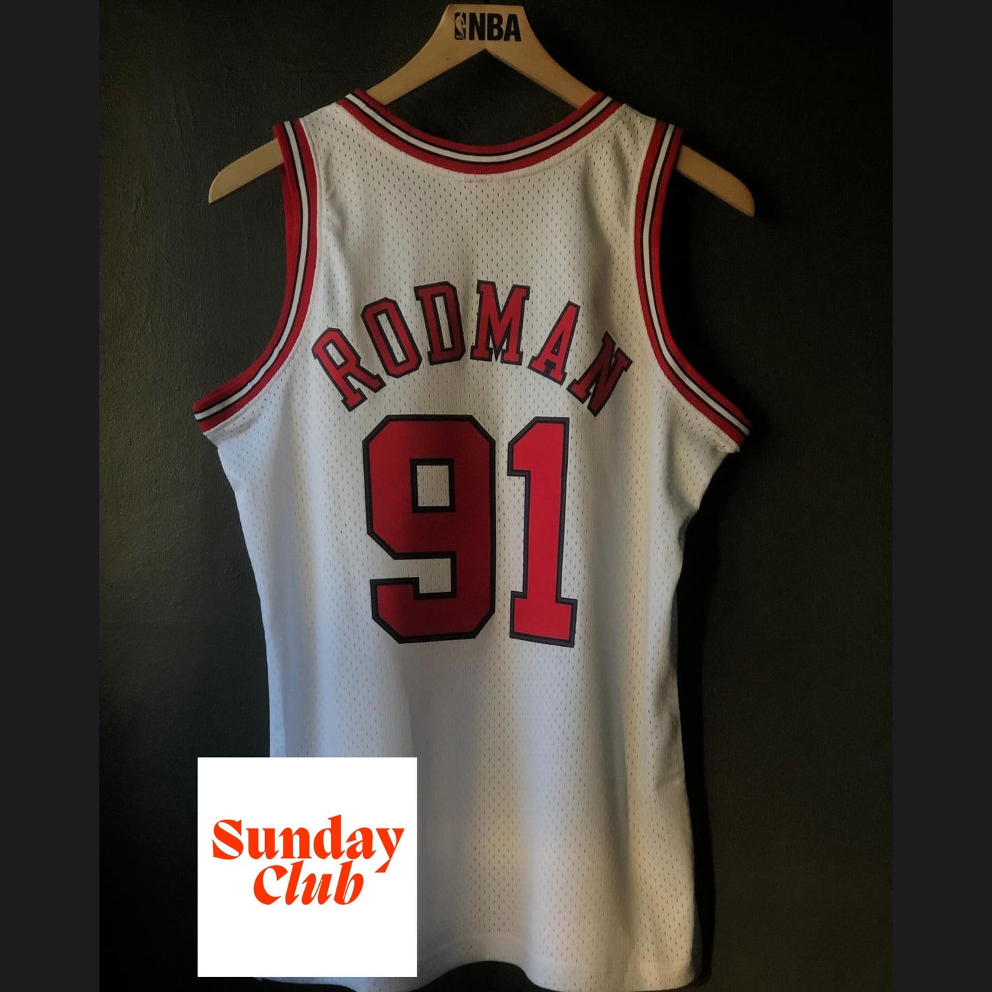 Dennis Rodman 1995-1996 HWC - Mitchell & Ness